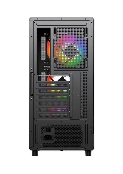 650W 80+ Bronze PBA5065B-650W Gamıng Mıd-Tower Pc Kasası indirimleri