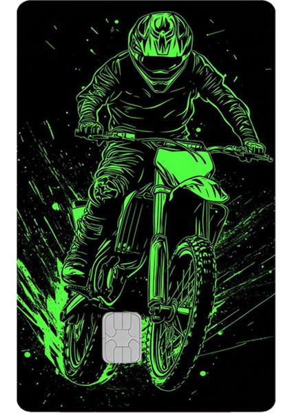 Kart Kaplama Sticker Banka Kredi Kartı Kaplama Stickeri KK1534