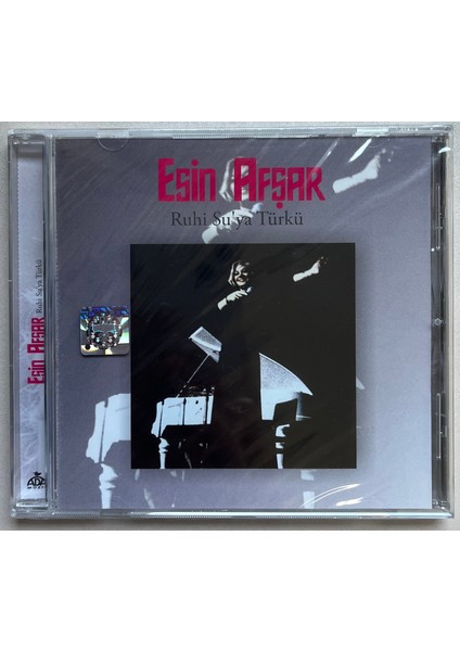 Esin Afşar Ruhi Su’ya Türkü CD (Jelatininde Sıfır Orijinal Dönem Baskı Cd)