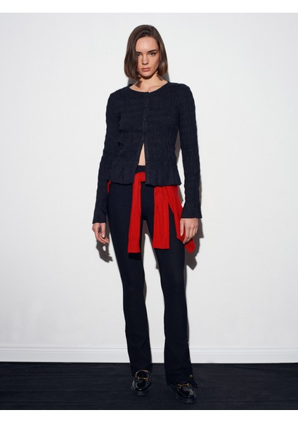 50926 Düğmeli Gipeli Top-K.antrasit