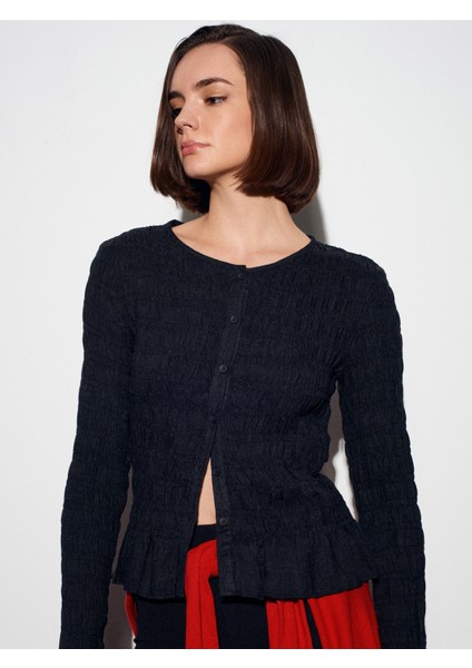 50926 Düğmeli Gipeli Top-K.antrasit modelleri