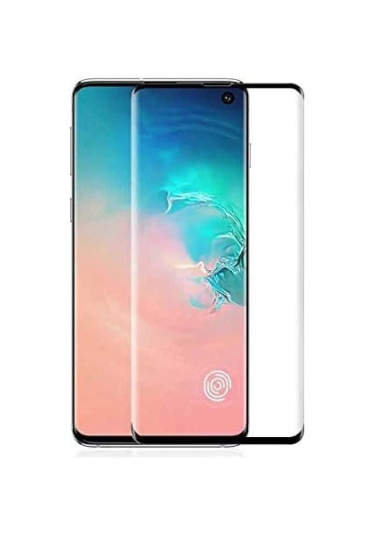 10 Uyumlu Full Kaplayan Ekran Cam - Siyah