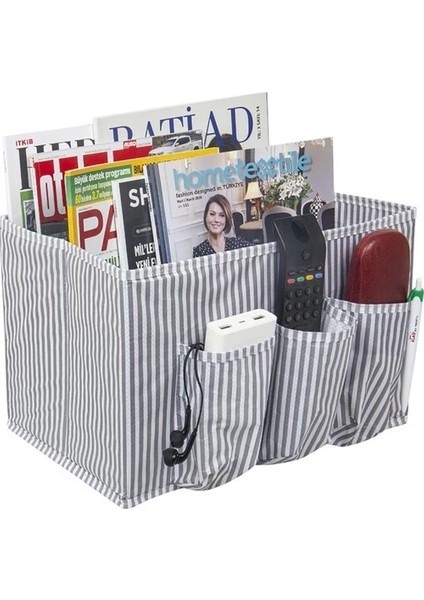 Kullanışlı Başucu Düzenleyici Çok Amaçlı Düzenleyici Organizer Hurç Kutu 02030 ( Lisinya )