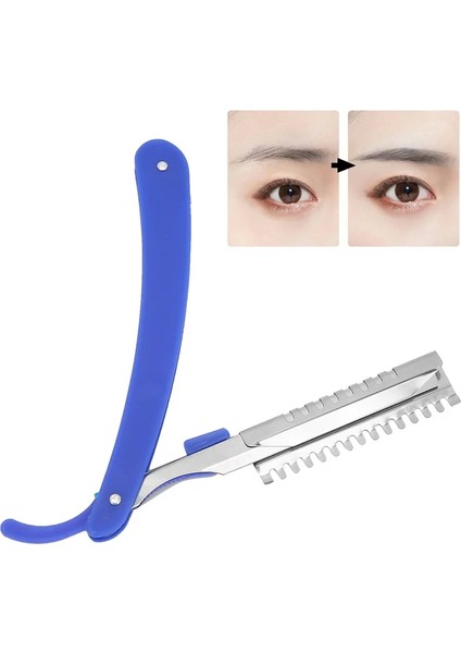 Günlük Zarif Katlanır Kaş Düzelticil Paslanmaz Çelik Kaş Düzenleyici ( Lisinya )