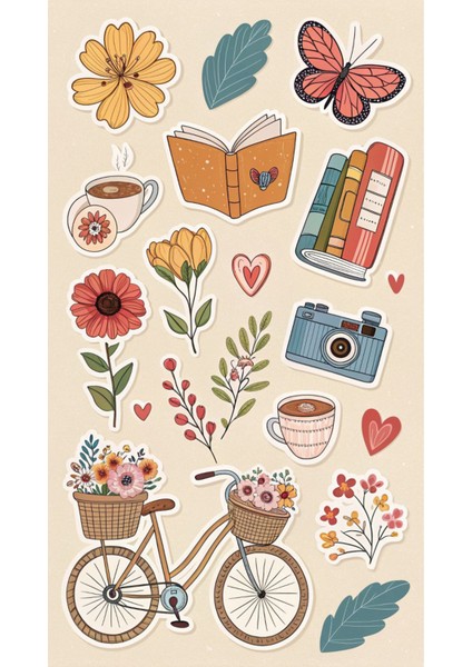 Popüler Telefon Laptop Notebook Tablet Defter Matara Stiker Etiket ST2102