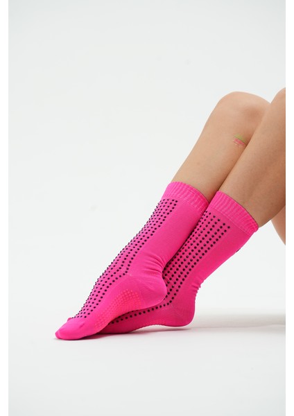 Fully M'gems Pembe Kaydırmaz Spor Çorap fiyatları