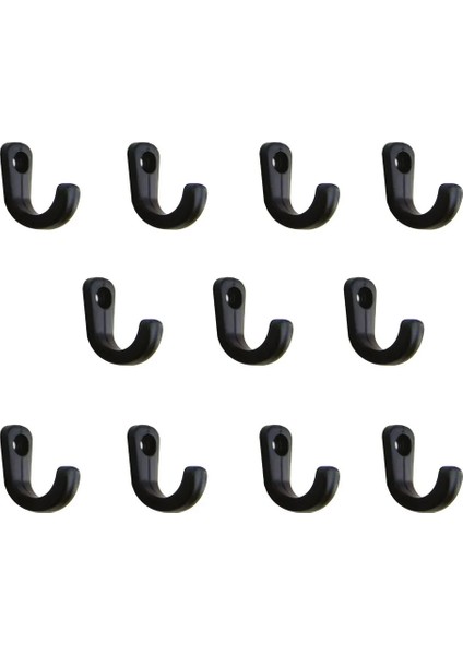 Tekli Bijuteri, Dekor Askısı - Siyah, 100 Adet, 10X18X22 mm fiyatları