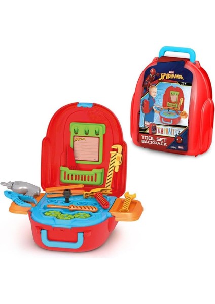 Spiderman Tamir Set Sırt Çantası