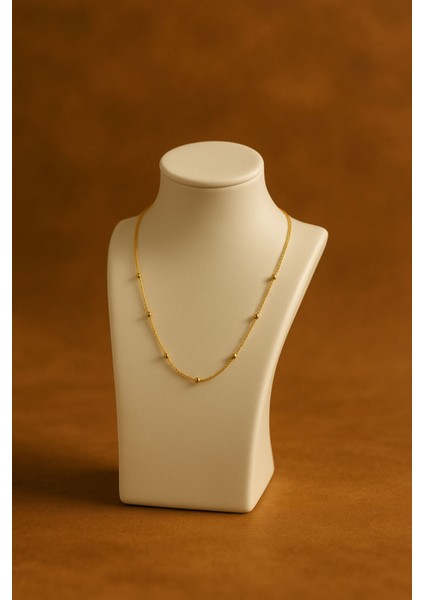 Dorika Paslanmaz Çelik Zincir Kolye Kaliteli