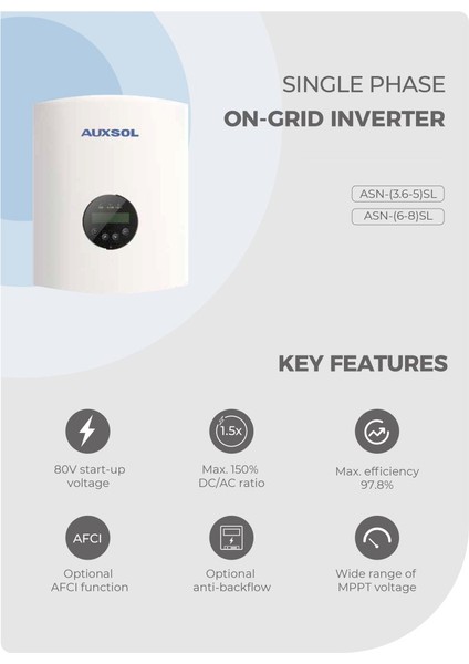 - Inges 8 Kw Monofaze On-Grid Inverter - 8000 Watt Şebeke Bağlantılı Invertör fiyatları