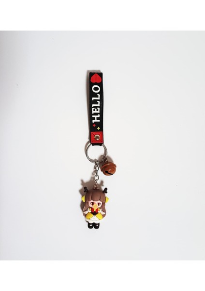 Anahtarlık Geyik Başlıkı Anime Karakteri