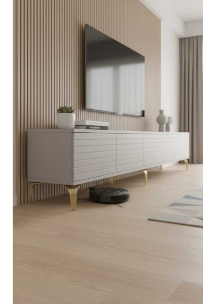 Lotus 16 cm Altın (4 Adet) Mobilya Koltuk Yatak Odası Tv Ünitesi Konsol ve Sehpa Ofis Mobilyası Ayağı