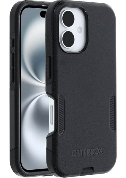 16 Uyumlu Commuter Serisi Magsafe Kılıf, Düşmeye Karşı Koruyucu Koruyucu Kılıf, Siyah