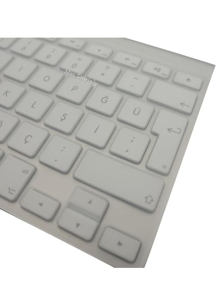 Klavye Kılıfı Keyboard-1 A1314 A1242 Model ile Uyumlu Türkçe Q Baskı Silikon Kılıf Şeffaf fiyatları