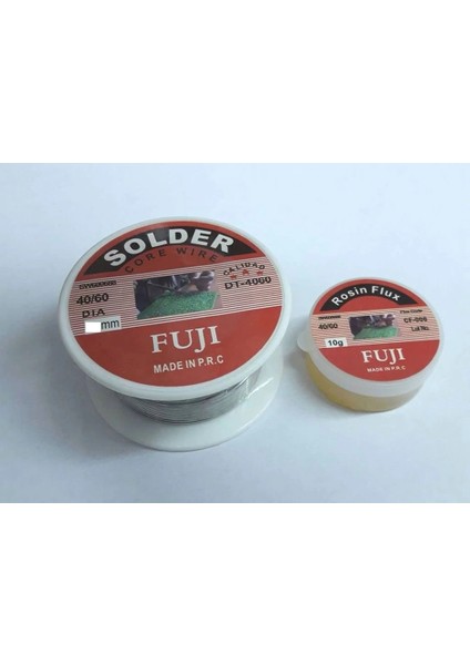 Işgör Solder Wire Lehim Teli ve Pastası 2li Set ( Lisinya )