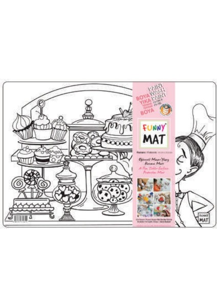 Funny Mat - Pastane 33,5X48CM