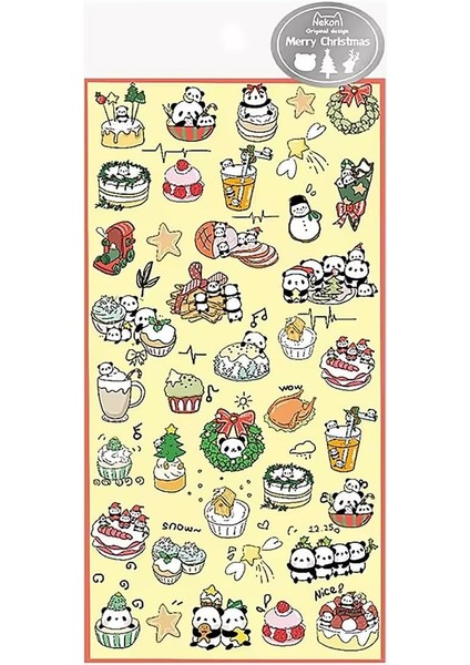 Yılbaşı Temalı Tatlı Seti • Bullet Journal