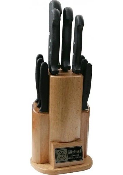 61504 - Sürmene Mutfak Bıçağı Seti - 10 Lu Set ( Lisinya )