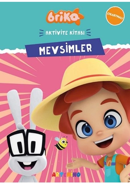 Briko Mevsimler - Çıkartmalı Aktivite Kitabı Serisi