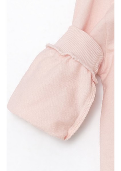 Yeni Sezon Bisiklet Yaka Uzun Kollu Baskılı Kız Bebek Sweatshirt indirimleri