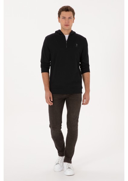 Erkek Siyah Sweatshirt 50316391-VR046 fırsatları