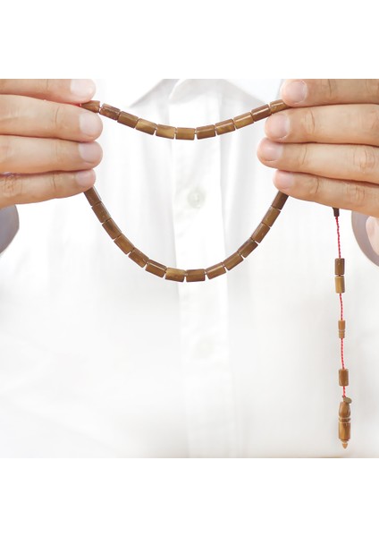 Sistemli Sadullah Usta Işçilikli Kapsül Kesim Koleksiyonluk Kahverengi Kuka Tesbih fırsatları