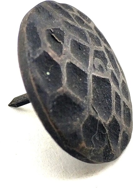 Antika Tarz Dekoratif Pirinç Desenli Kabara No4 - 35 Mm, Oksit - Lisinya