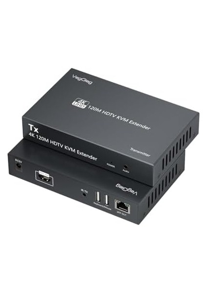 4K 30Hz HDMI Kvm Extender 120 Metre CAT5E/6 HDMI Menzil Genişletici Uzatıcı fiyatları