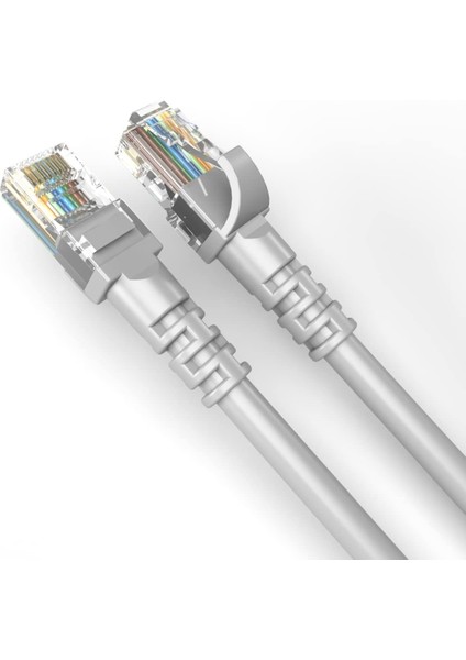 Derkab 20 Metre Cat6 Network-Ağ-Ethernet Kablosu Gri