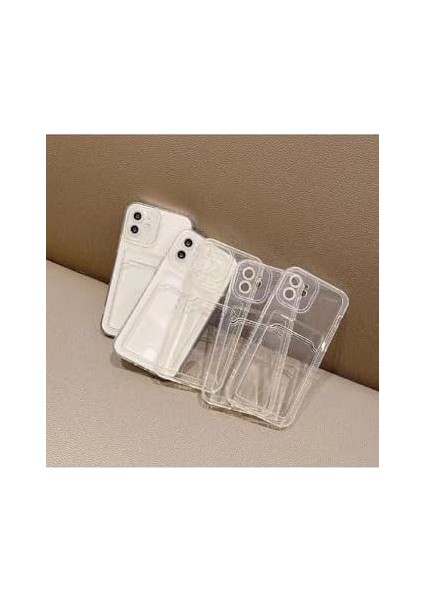 Go Aksesuar 11 ile Uyumlu Şeffaf Kartlıklı (Köşeli 12 Görünümlü) Kamera Korumali Aa Kalite modelleri