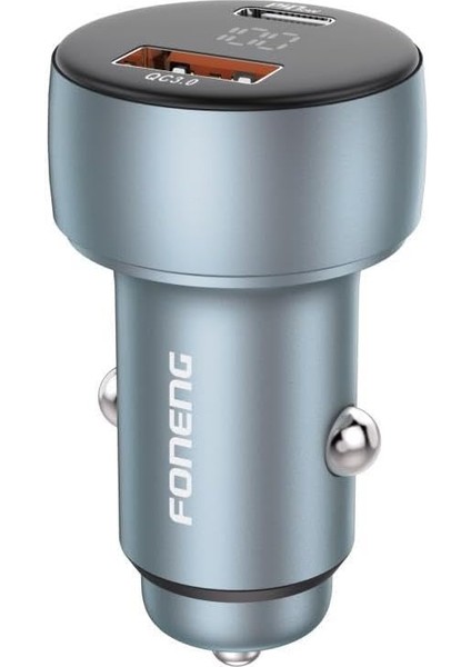 C18 Çift Bağlantı Noktalı 48W Araç Şarjı, ve Telefon Uyumlu,