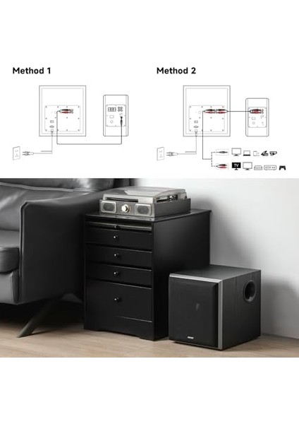 T5 Elektrikli Aktif Subwoofer modelleri