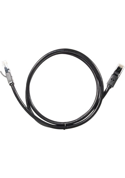 Cat6 Ethernet Kablosu, 1 Metre, Siyah