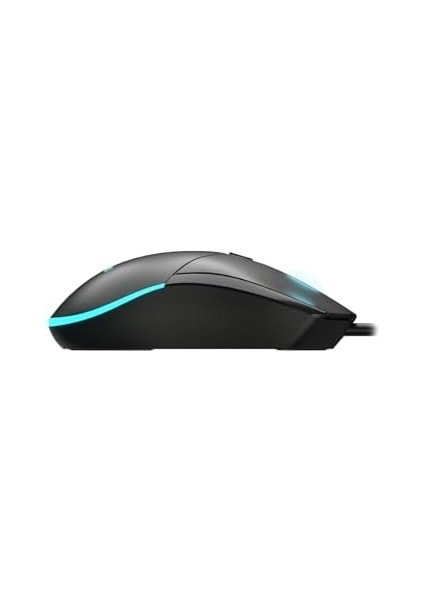 MS120 USB Kablolu 2400DPI 4 Tuşlu Rgb LED Aydınlatmalı Optik Gaming Optik Mouse Siyah fiyatları