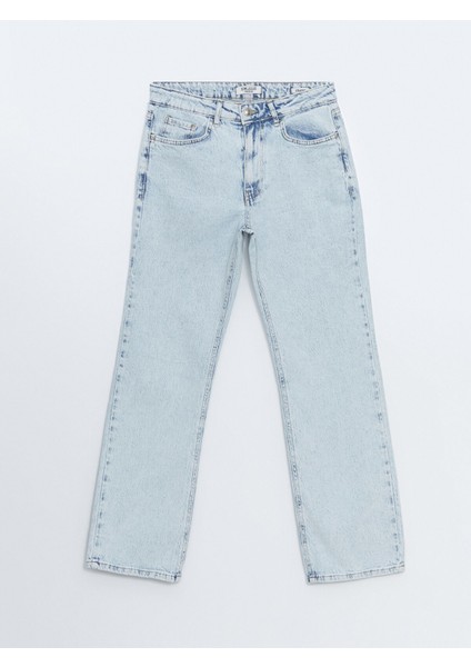 Yeni Sezon Straight Fit Kadın Jean Pantolon indirimleri