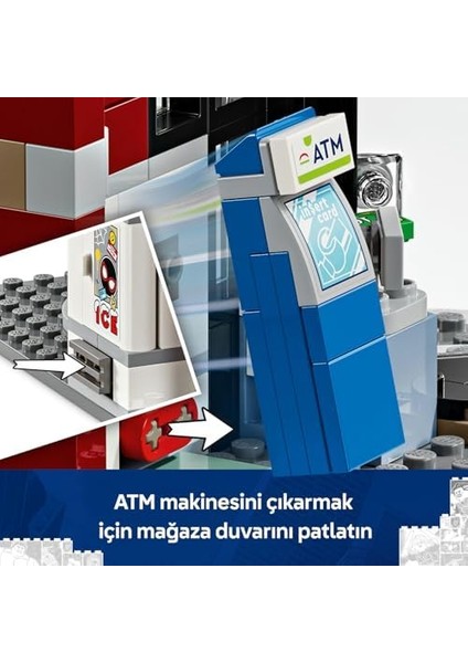 |: Miles Morales, Spot&apos;a Karşı 76311-9 Yaş ve Üzeri Çocuklar Için Süper Kahraman Figürü Içeren Oyuncak Yapım Seti, Doğum Günü Hediyesi (375 Parça) fiyatları