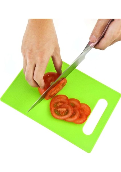 Kaymaz Kesme Tahtası Sebze Doğrama Tahtası Mutfak Kesme Tahtası Et ve Sebzeler Için Plastik Renkli Doğrama Tahtası
