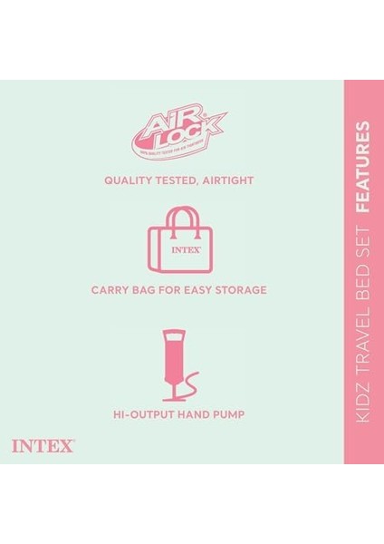 Çocuk Seyahat Şişme Yatak Seti fiyatları