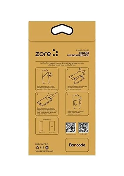 Zore Galaxy A52 Micro Temperli Cam Ekran Koruyucu fiyatları