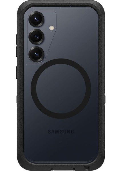 Serisi Xt Şeffaf Kılıf Mıknatıslı Galaxy S25 Için, Darbeye Dayanıklı, Düşmeye Dayanıklı, Ultra Sağlam, Koruyucu Kılıf, Askeri Standartlara Göre 7x Test Edildi, Şeffaf/siyah