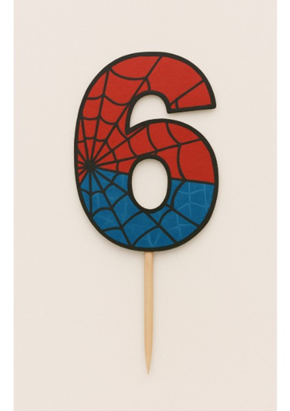 Spider-Man Pasta Süsü Seti modelleri