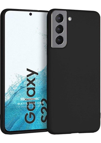 Silicone Galaxy S22 Için Kılıf Siyah [galaxy S22 ile Uyumlu Kılıf - Siyah]