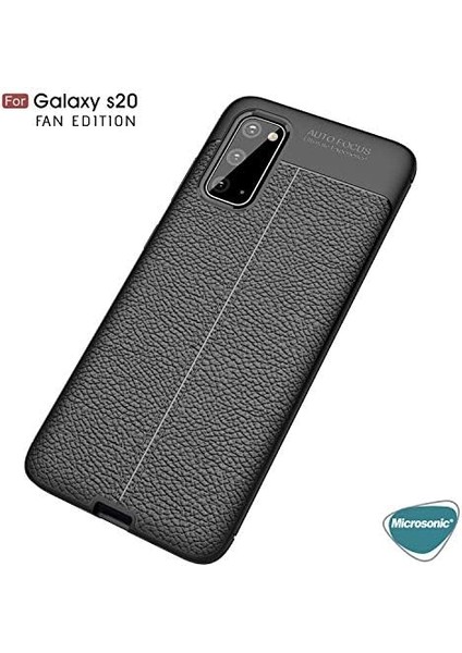 Galaxy S20 Fe Için Kılıf Deri Dokulu Silikon Siyah [galaxy S20 Fe ile Uyumlu Kılıf - Siyah] fiyatları
