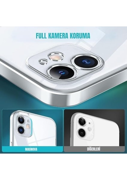 11 Ile Uyumlu Şeffaf Telefon Kılıfı, Kamera Korumalı Silikon Kılıf modelleri