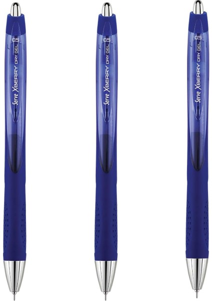 Xberry Jel 05MM Igne Uc Koyu Mavı 03 3lu Set