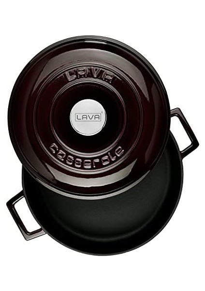 Metal Premium Serisi - Döküm Çok Amaçlı Tencere, Yuvarlak, 28 Cm, Majolik Mor, Kubbe Kapak modelleri