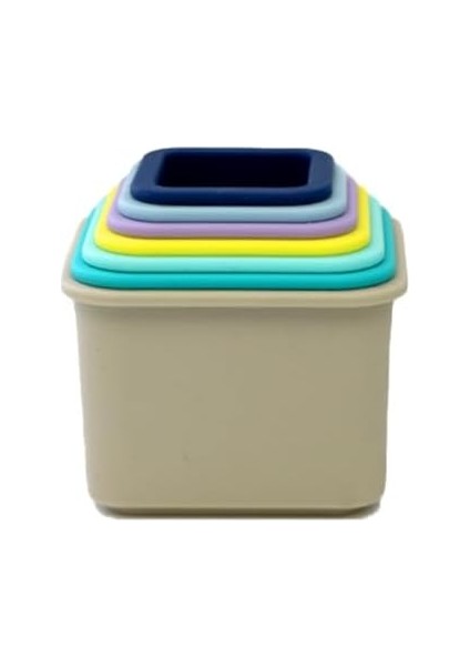 Stäk Silikon Küpler Eğitici Oyuncak, Bpa ve Ftalat Içermez. modelleri