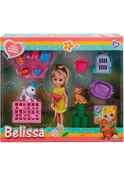 Belissa ve Sevimli Hayvanları Bakım Seti - 53803 (Lisinya)