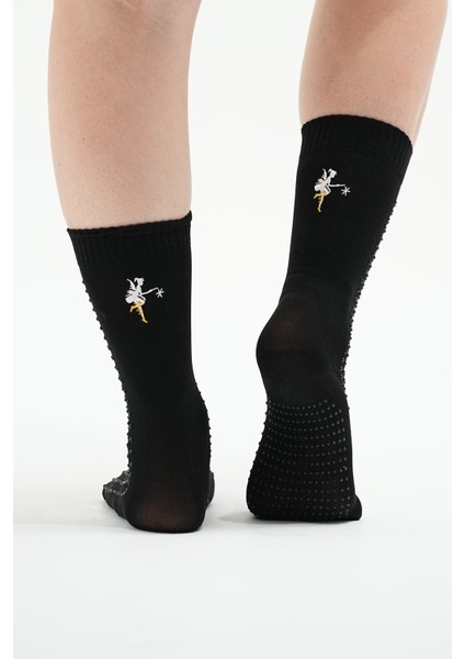 Fully M'gems Siyah Kaydırmaz Spor Çorap modelleri