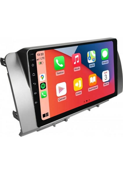 Maitec M-T-C 664 QLED Serisi Daihatsu Materia 2006-2011 6+64GB Multimedya Teyp